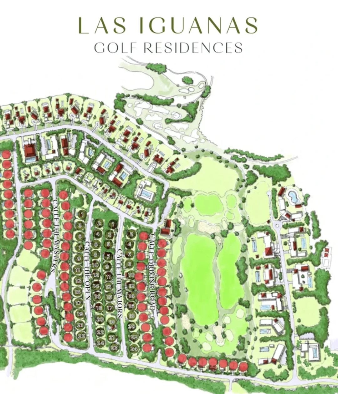 Solar en Venta Las Iguanas Cap Cana 2,122m² Vista Golf