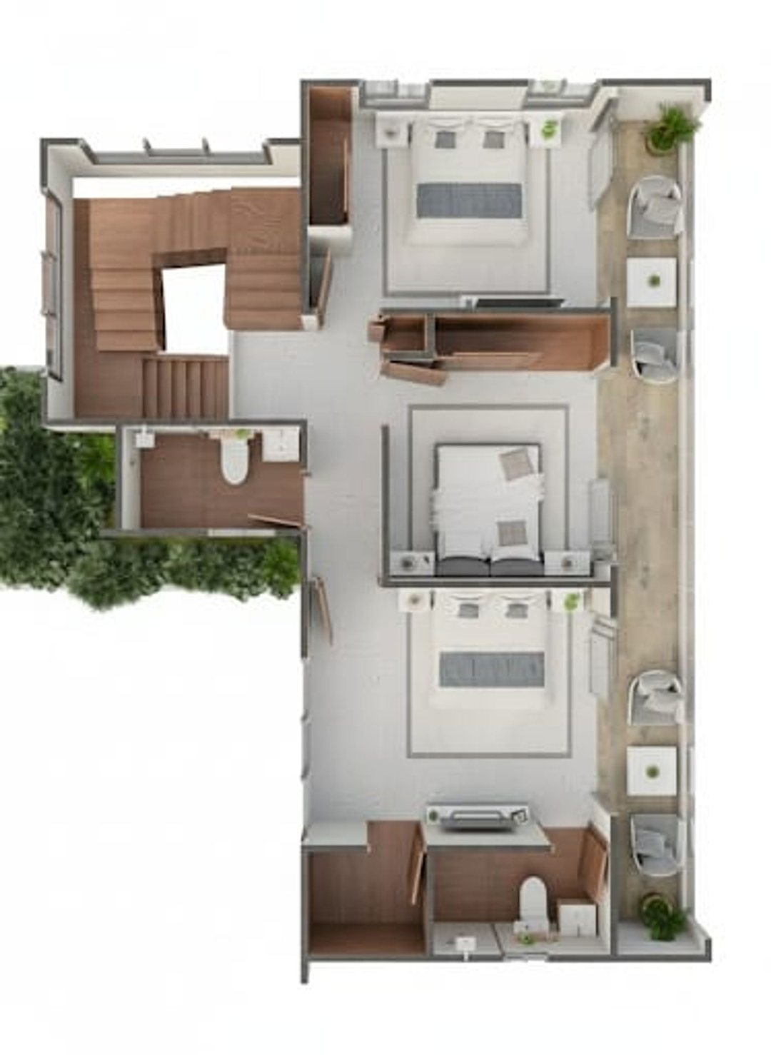 Casa de 3 Habitaciones en Punta Cana