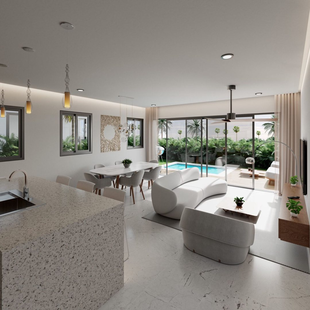 Primaveral IV, Villa de 3 Habitaciones y 2 Niveles