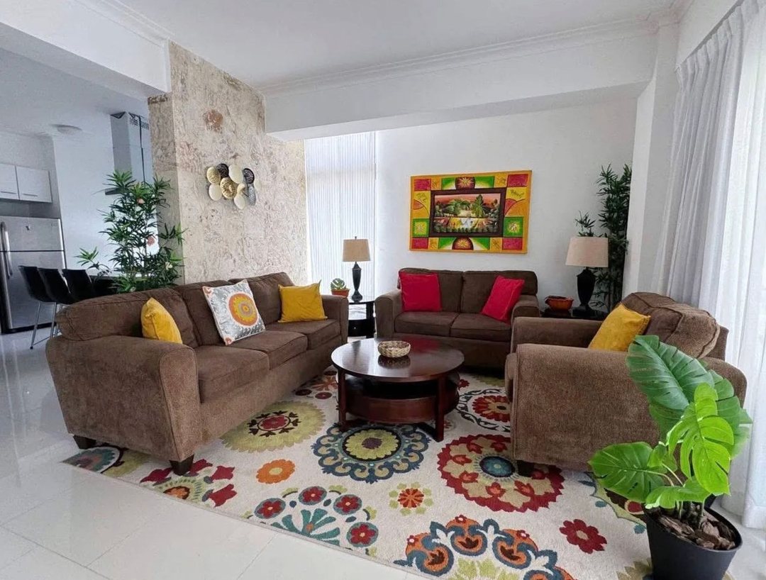 Apartamento de 2 Habitaciones Totalmente Amueblado