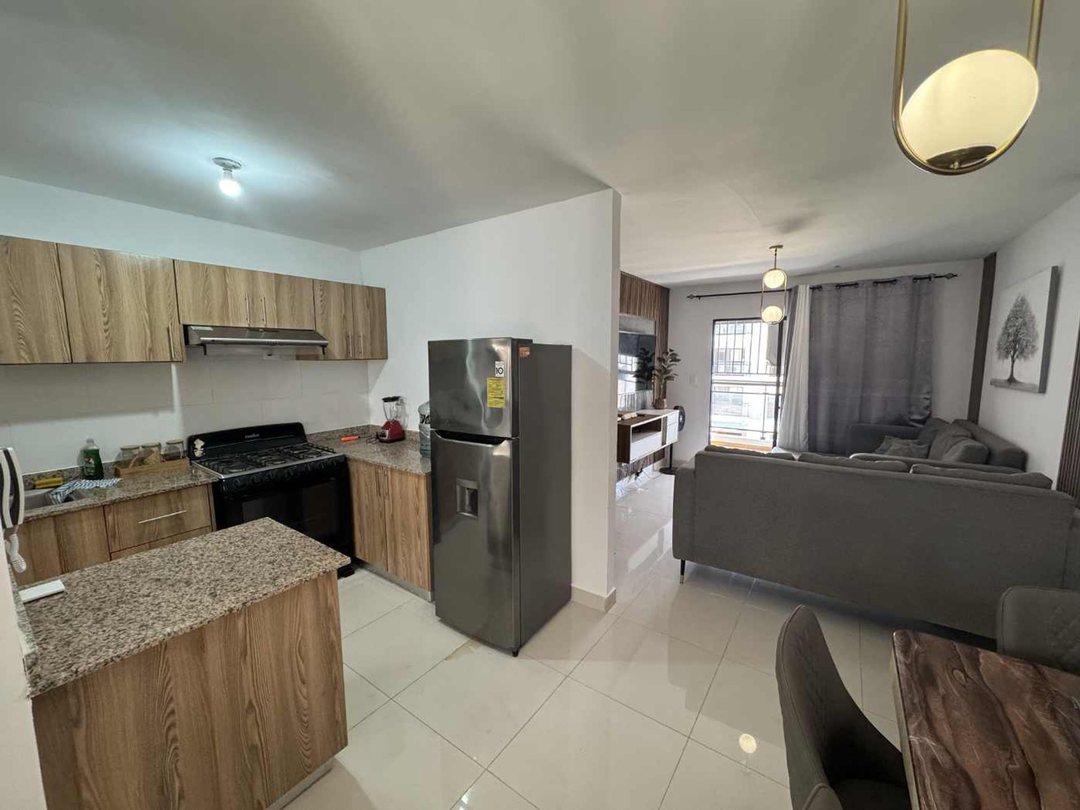 Apartmento de 3 habitaciones Amueblado Boca Chica