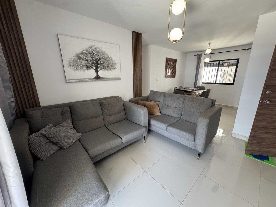 Apartmento de 3 habitaciones Amueblado Boca Chica