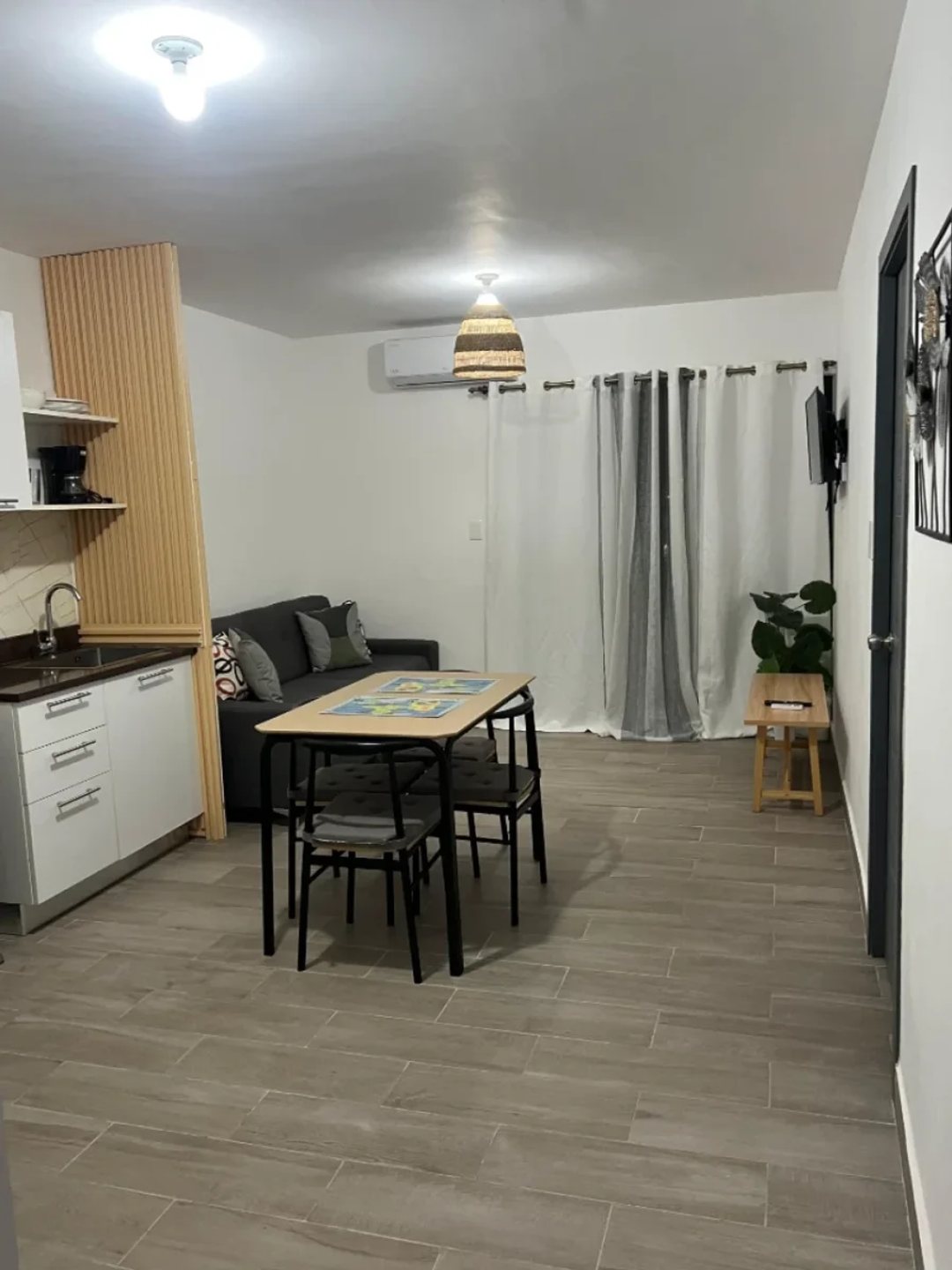 Apartamento de 1 habitación totalmente amueblado
