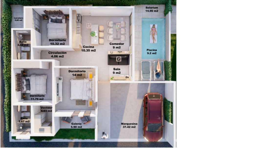 Proyecto en PUEBLO BAVARO