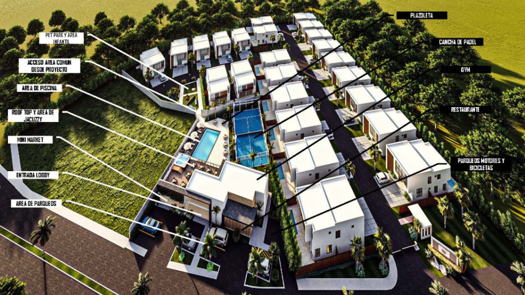 VENTA VILLAS INDEPENDIENTES EN PUNTA CANA Y PLAYA