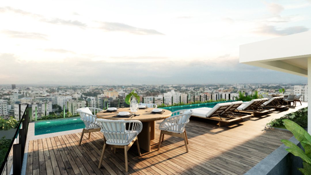 Proyecto de apartamentos en ENSANCHE NACO