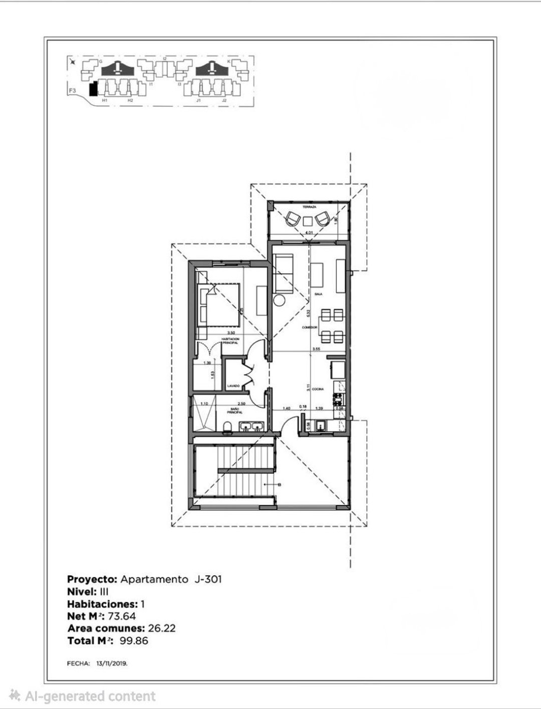 APARTAMENTO EN VENTA 1 DORMITORIO BÁVARO LA ALTAGR