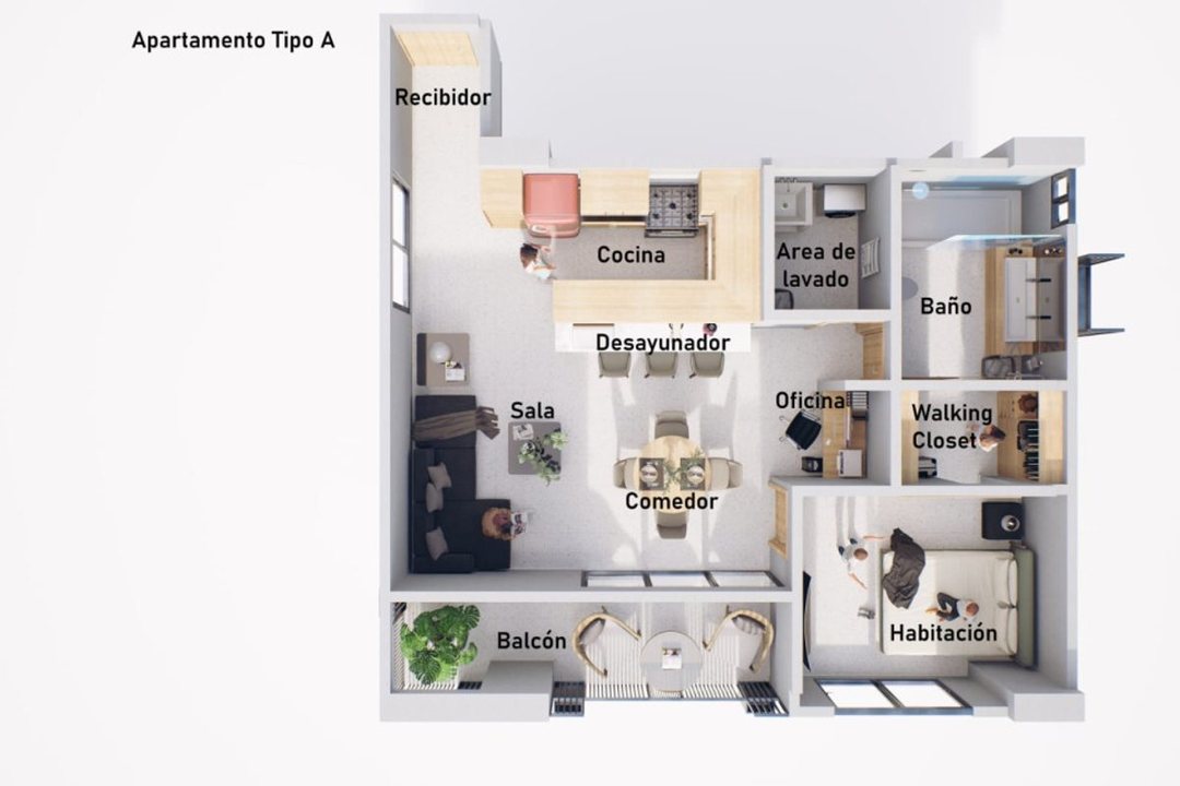 Apartamento en venta en Gazcue, Santo Domingo