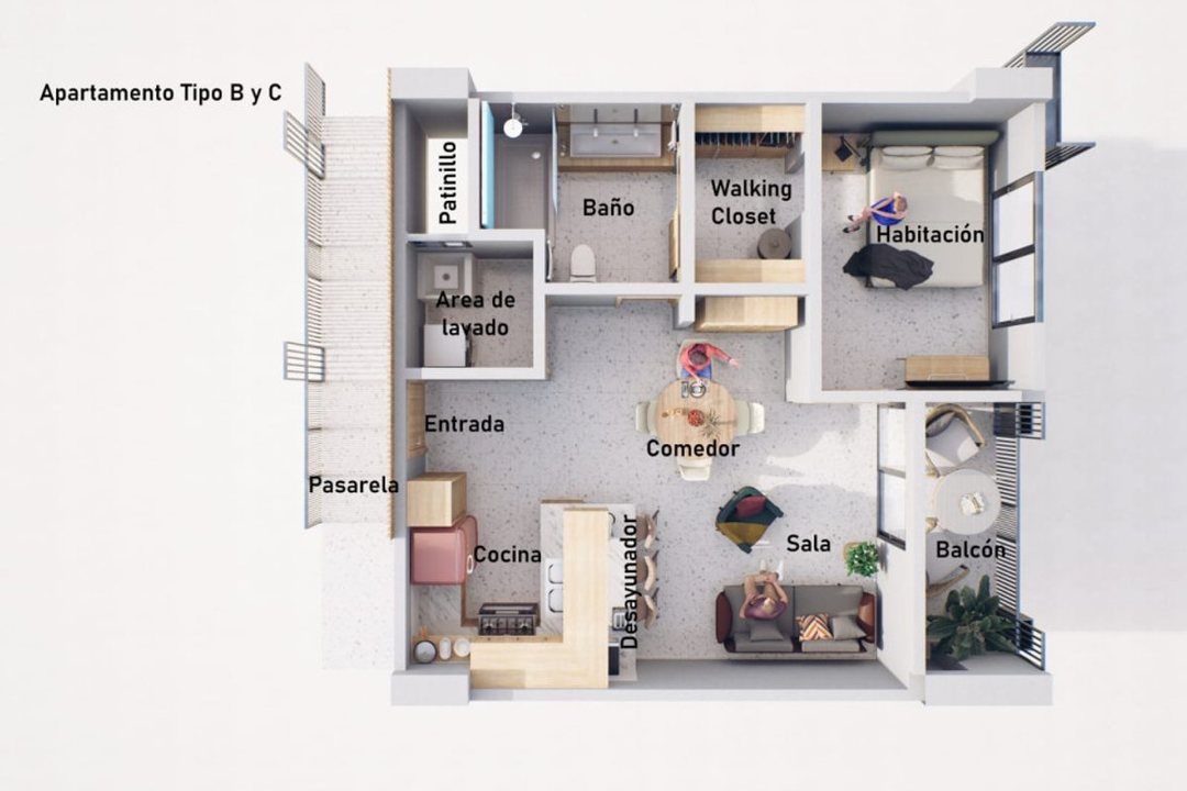 Apartamento Nuevo en Venta en Gazcue