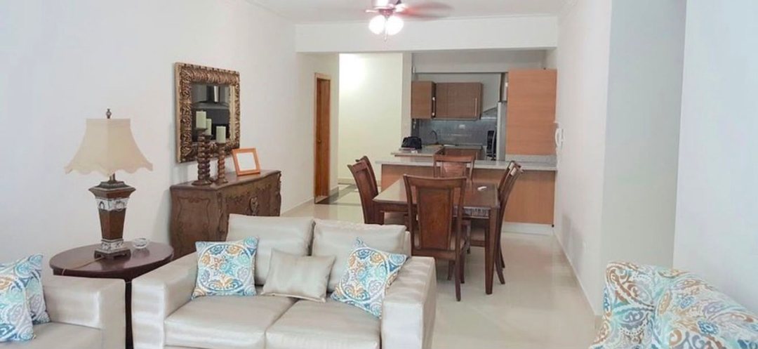 Apartamento en alquiler amueblado, Santo Domigo RD