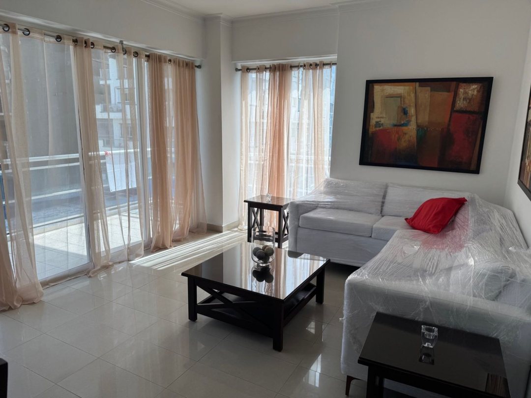 Apartamento en alquiler amueblado en Naco