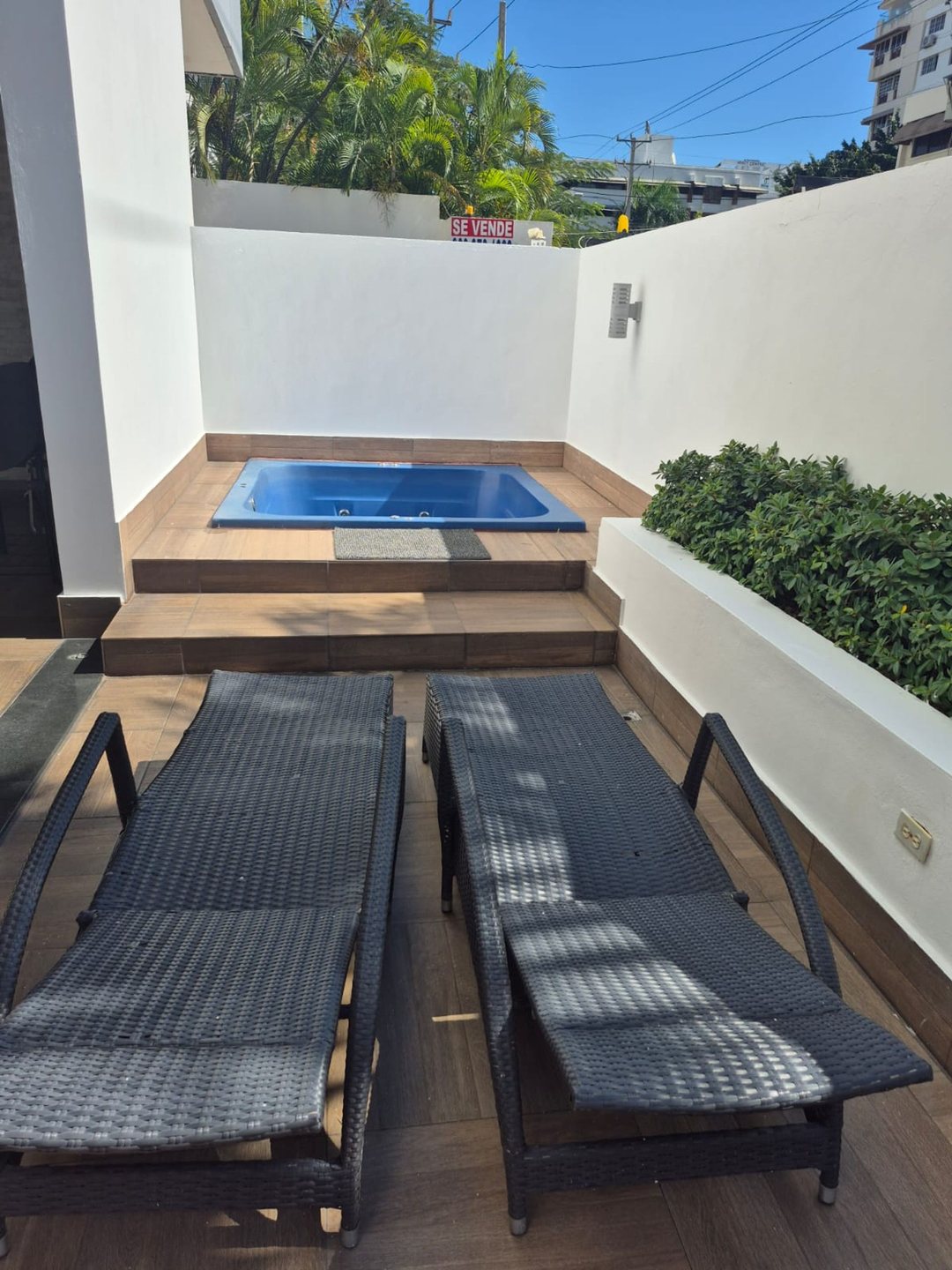 Penthouse amueblado en alquiler en Piantini