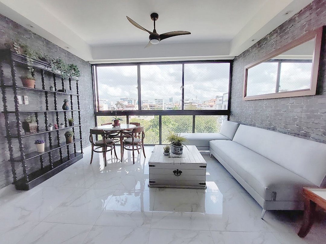 Apartamento Amueblado de 3 habitaciones