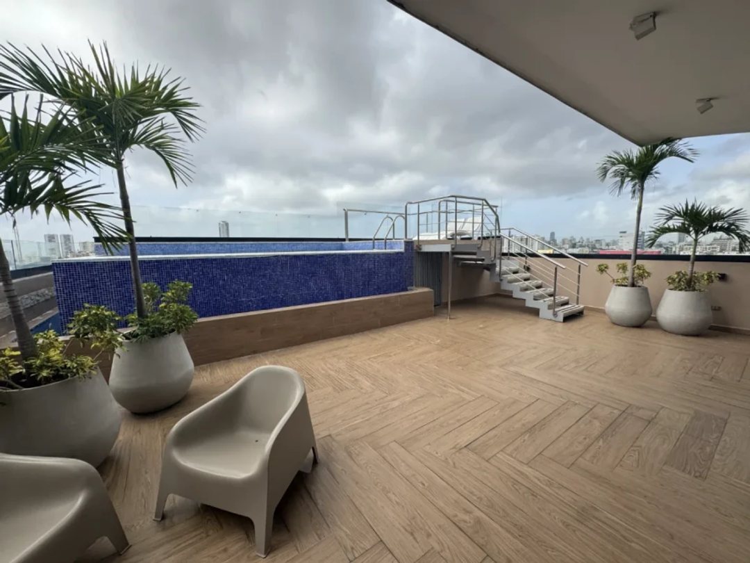 Apartamento Amueblado en Evaristo Morales