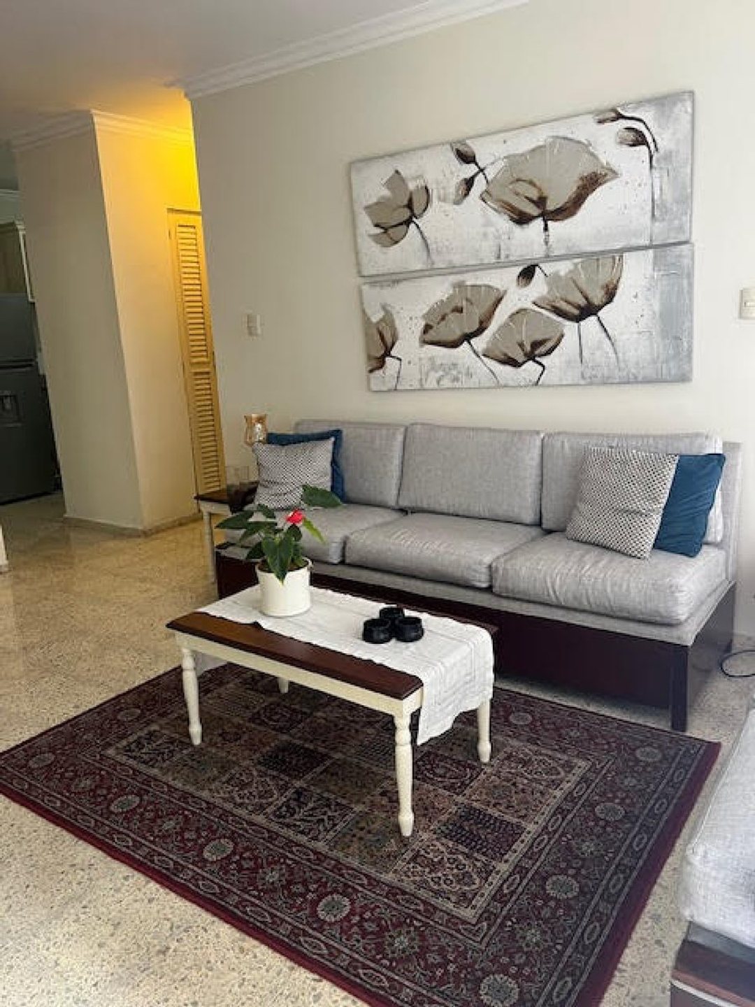 Apartamento amueblado en Piantini