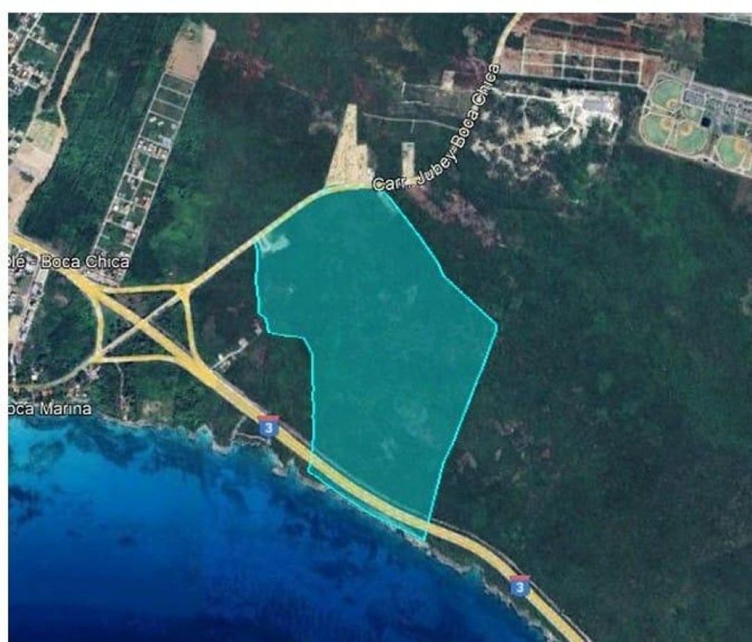 Terreno en Los Llanos, Cruce de Boca Chica
