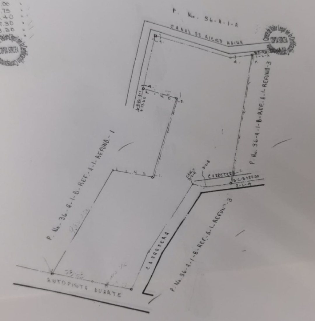 Terreno en Venta en Autopista Duarte, KM 18