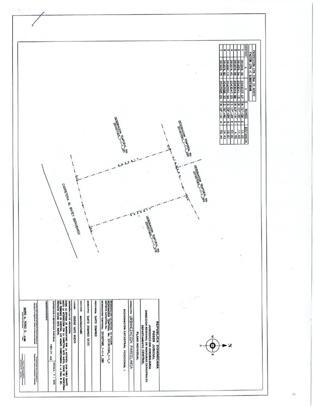 Manoguayabo | Terreno de 1,551.71 m² en venta