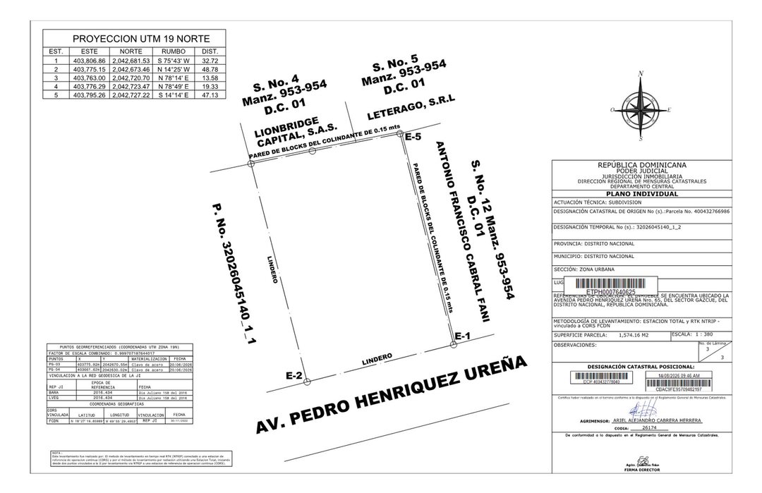 Terreno en La Esperilla, Santo Domingo