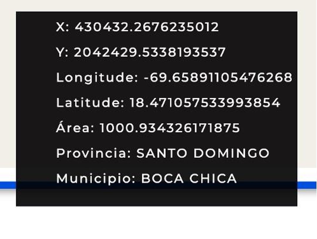 Terreno en Venta - Boca Chica