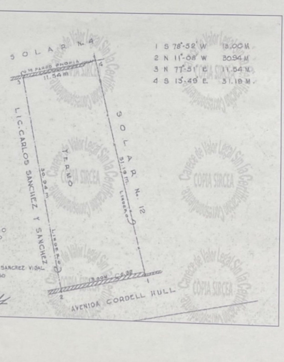 Terreno en Gazcue, venta