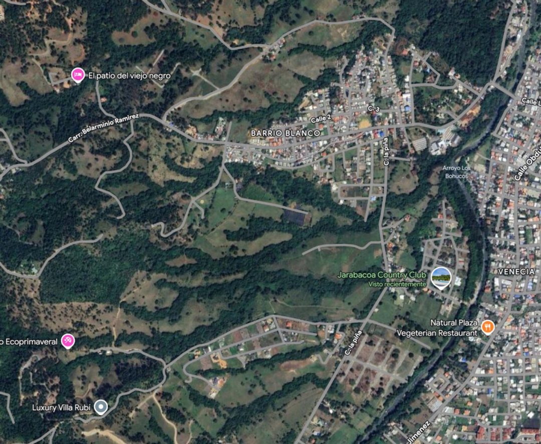 Terreno en venta en Jarabacoa